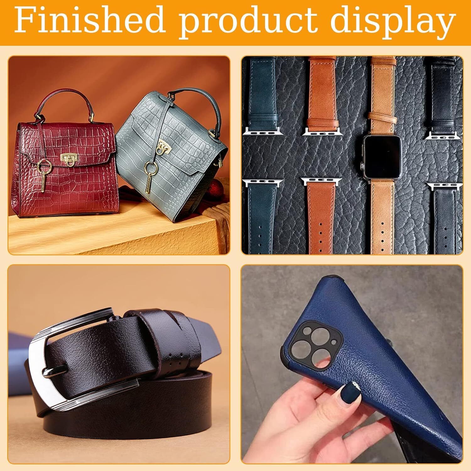 ชุดเครื่องมือตัดวงกลมหนัง 15 ช - Leatherwork Projects บทวิจารณ์และราคา