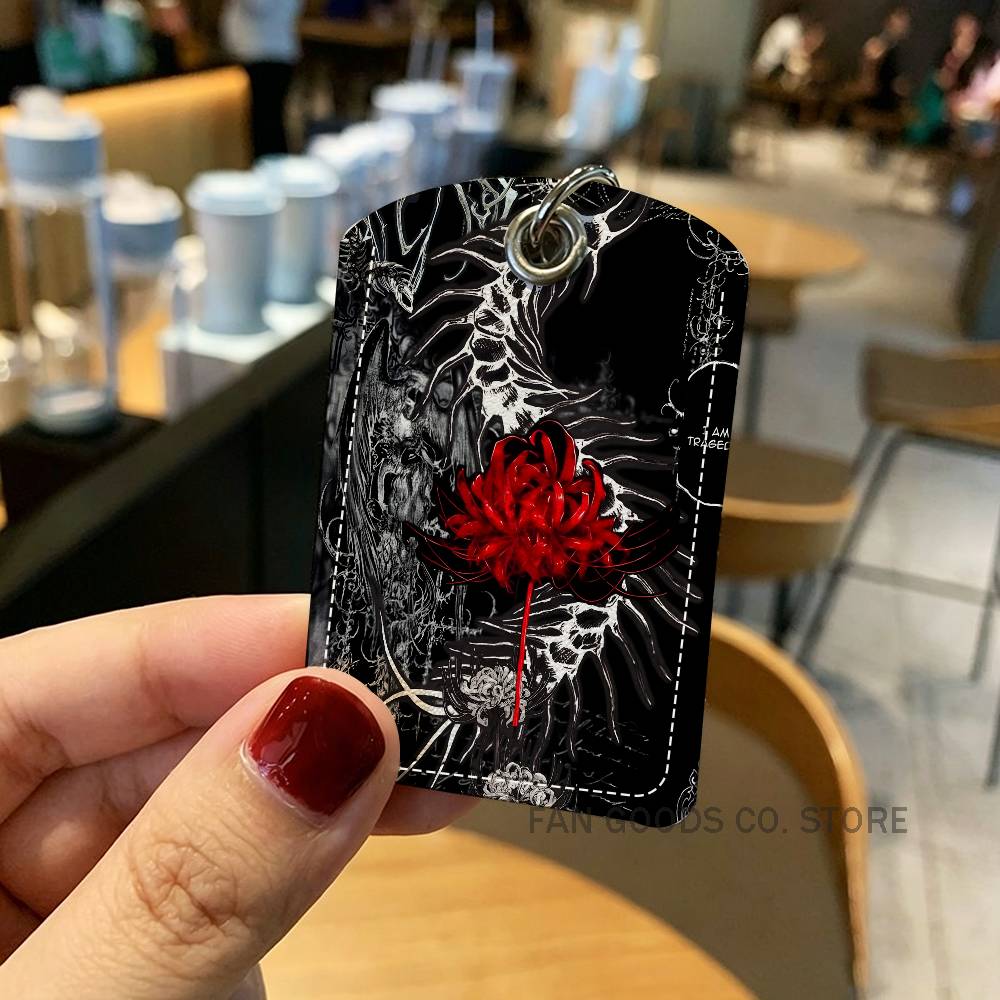 พวงกุญแจรูปดอกลิลลี่สีแดง T-To - Leather Work Leather บทวิจารณ์และราคา
