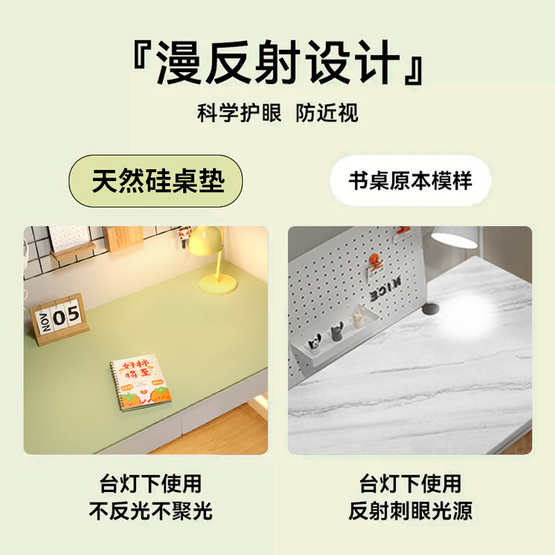 แผ่นรองโต๊ะป้องกันดวงตาแบบเป็น - Leatherwork Desk บทวิจารณ์และราคา