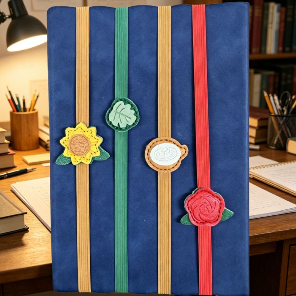 ที่คั่นหนังสือหนังยืดหยุ่นแบบว - Leather Work Notepad บทวิจารณ์และราคา