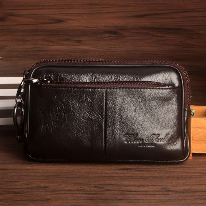 กระเป๋าคาดเอวผู้ชายคลัทช์กระเป - Leatherwork Wallet บทวิจารณ์และราคา