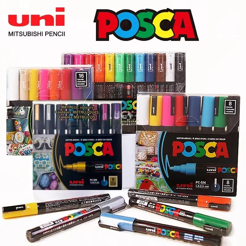 Uni Posca Art Marker ชุด 7/8/1 - Copic Marker Classic บทวิจารณ์และราคา