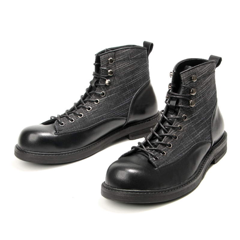 รองเท้าบูทคอมแบทแบบสั้น YETTIE - Vintage Leatherwork บทวิจารณ์และราคา