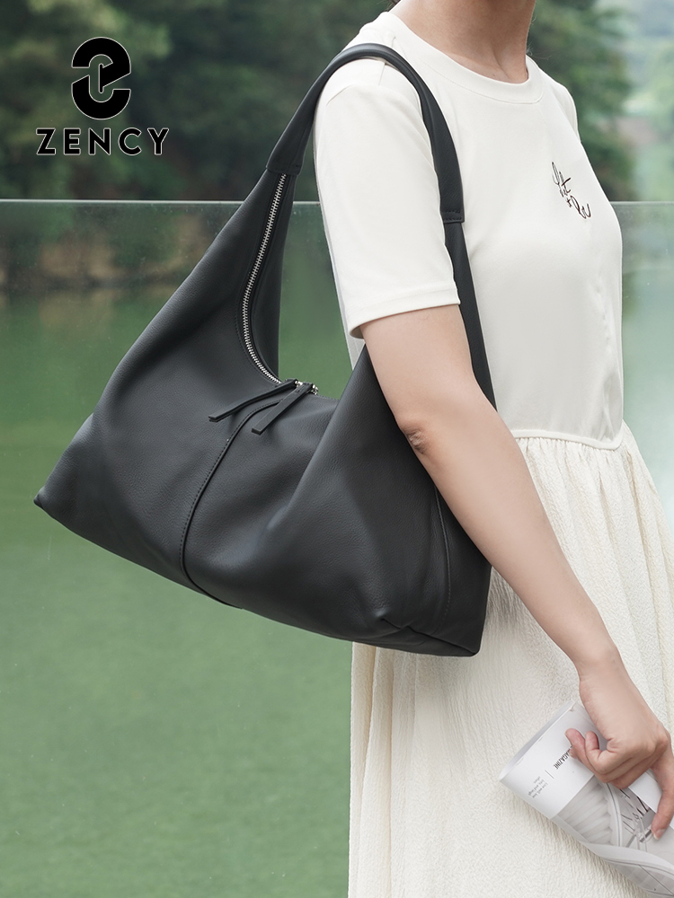 Zency ความจุขนาดใหญ่ Tote กระเ - Leather Work Handbag บทวิจารณ์และราคา