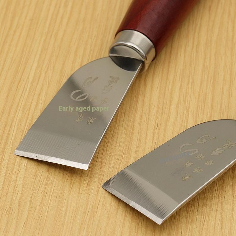 【ใหม่】มีดตัดหนังพร้อมด้ามไม้ ม - Leatherwork Projects บทวิจารณ์และราคา