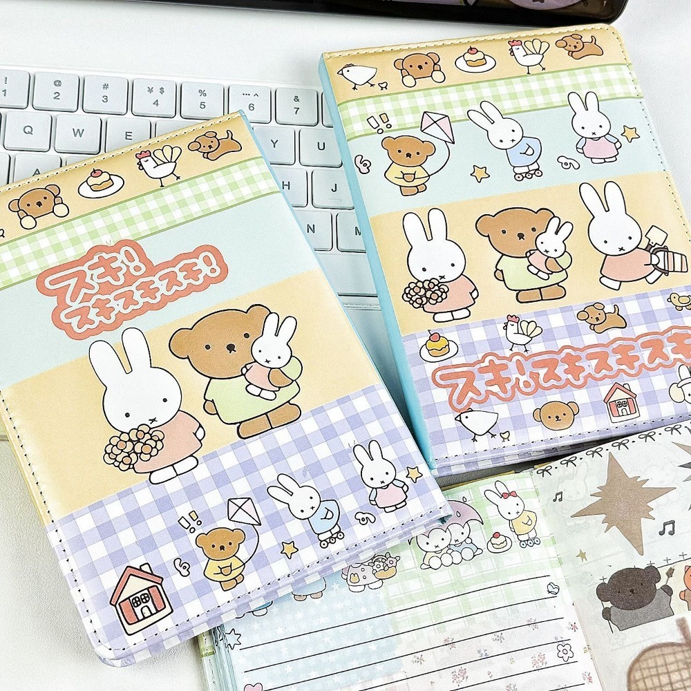 สมุดโน้ตภาพตัดปะกระต่ายมิฟฟี่  - Leather Work Notepad บทวิจารณ์และราคา