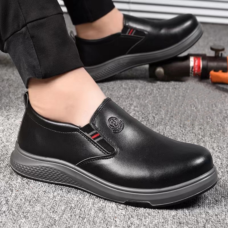 ขนาดใหญ่Mens Leisure Steel Toe - Leatherwork Projects บทวิจารณ์และราคา