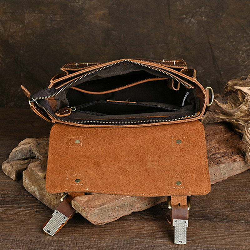 กระเป๋าหนังแท้สะพายข้าง สายสะพ - Leatherwork Wallet บทวิจารณ์และราคา