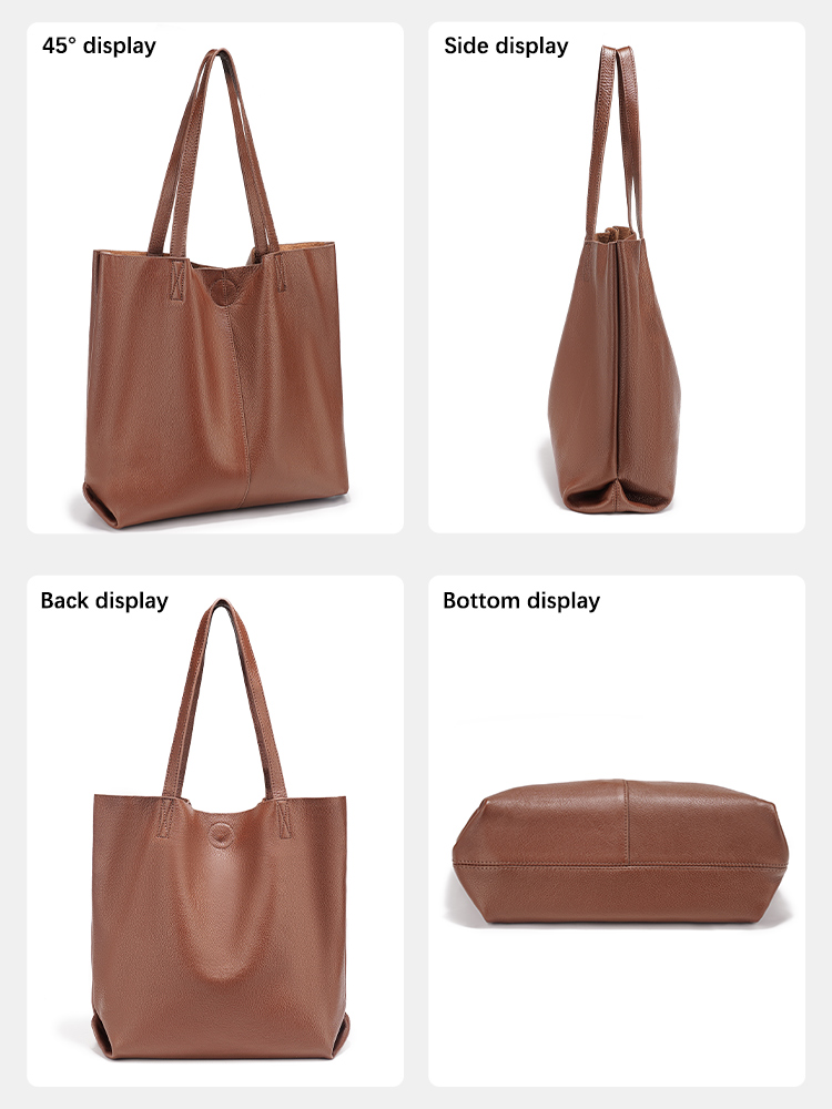 เซนซี่กระเป๋าถือผู้หญิงความจุข - Leather Work Handbag บทวิจารณ์และราคา
