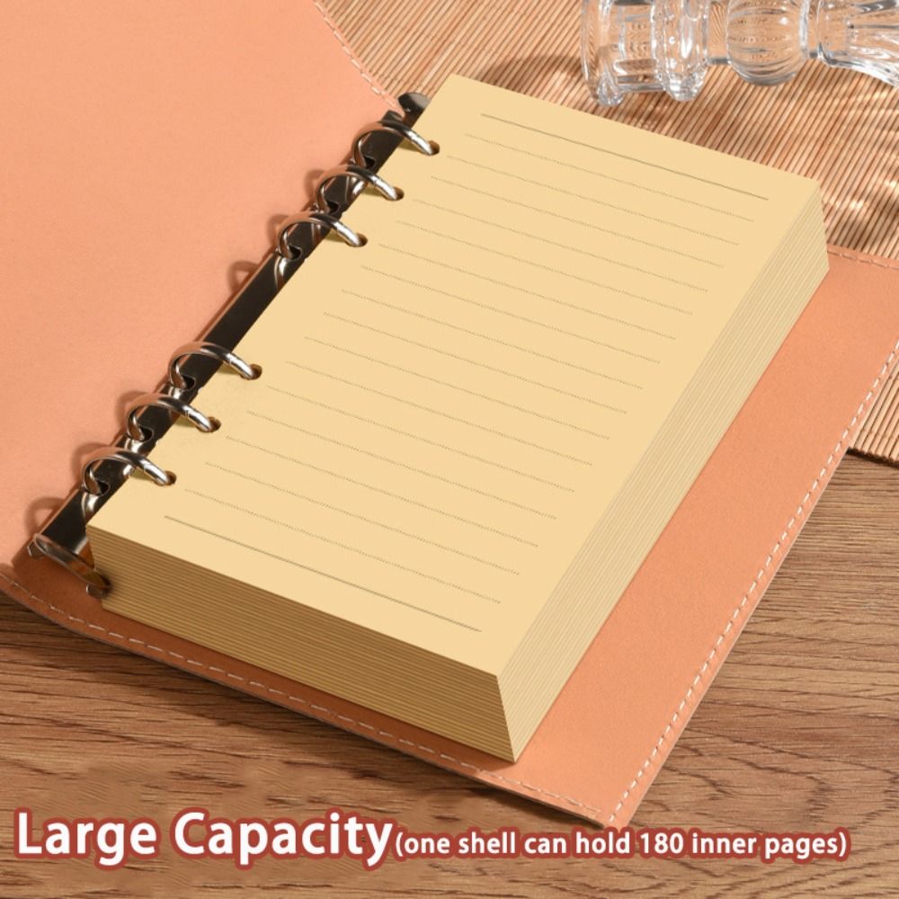 สมุดโน้ตแบบถอดได้ A5/A6 ปกหนัง - Leather Work Notepad บทวิจารณ์และราคา