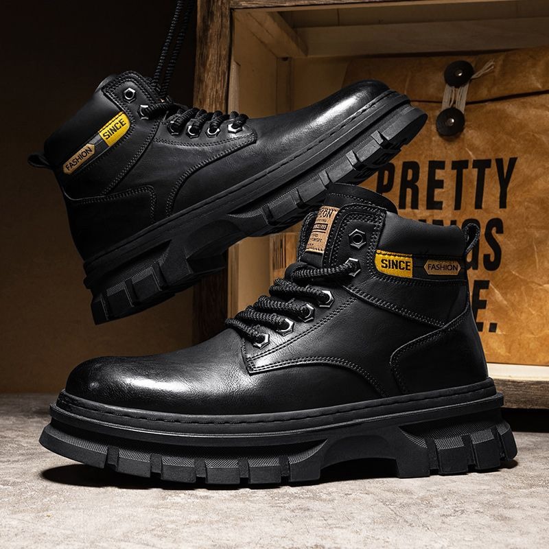Vintage Men Platformข้อเท้ารอง - Vintage Leatherwork บทวิจารณ์และราคา