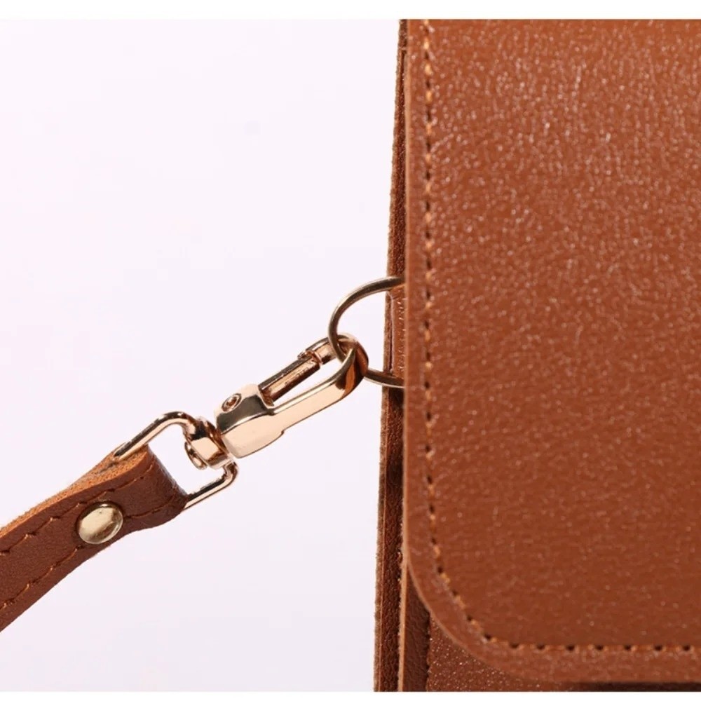 กระเป๋าโทรศัพท์หนัง PU แบบสัมผ - Leatherwork Wallet บทวิจารณ์และราคา
