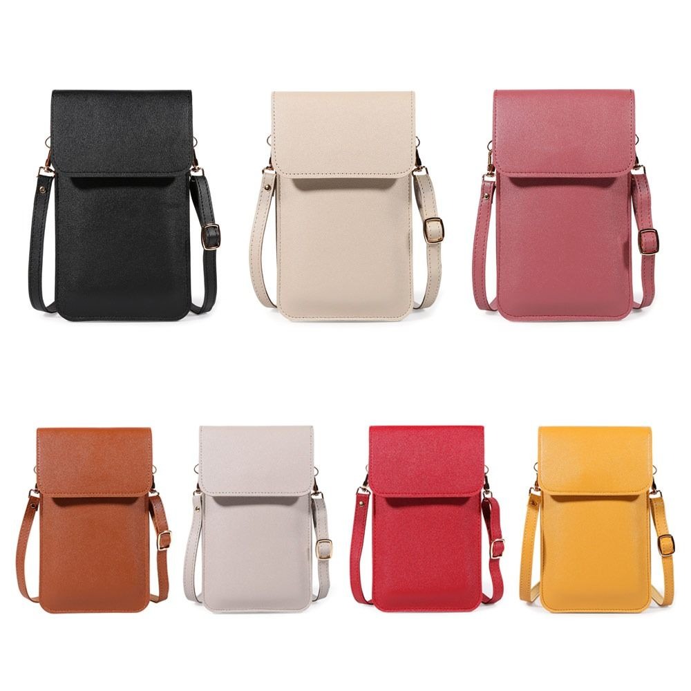กระเป๋าโทรศัพท์หนัง PU แบบสัมผ - Leatherwork Wallet บทวิจารณ์และราคา