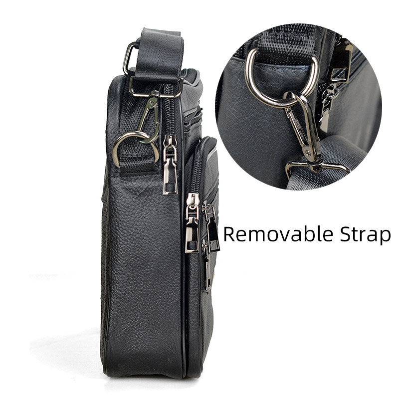 ผู้ชายกระเป๋าถือหนังแท้ชายคุณภ - Leather Work Handbag บทวิจารณ์และราคา