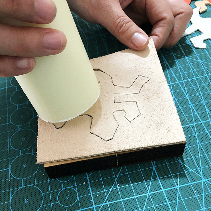 แม่พิมพ์ตัดแบบ DIY สำหรับงานฝี - Leatherwork Hammer บทวิจารณ์และราคา