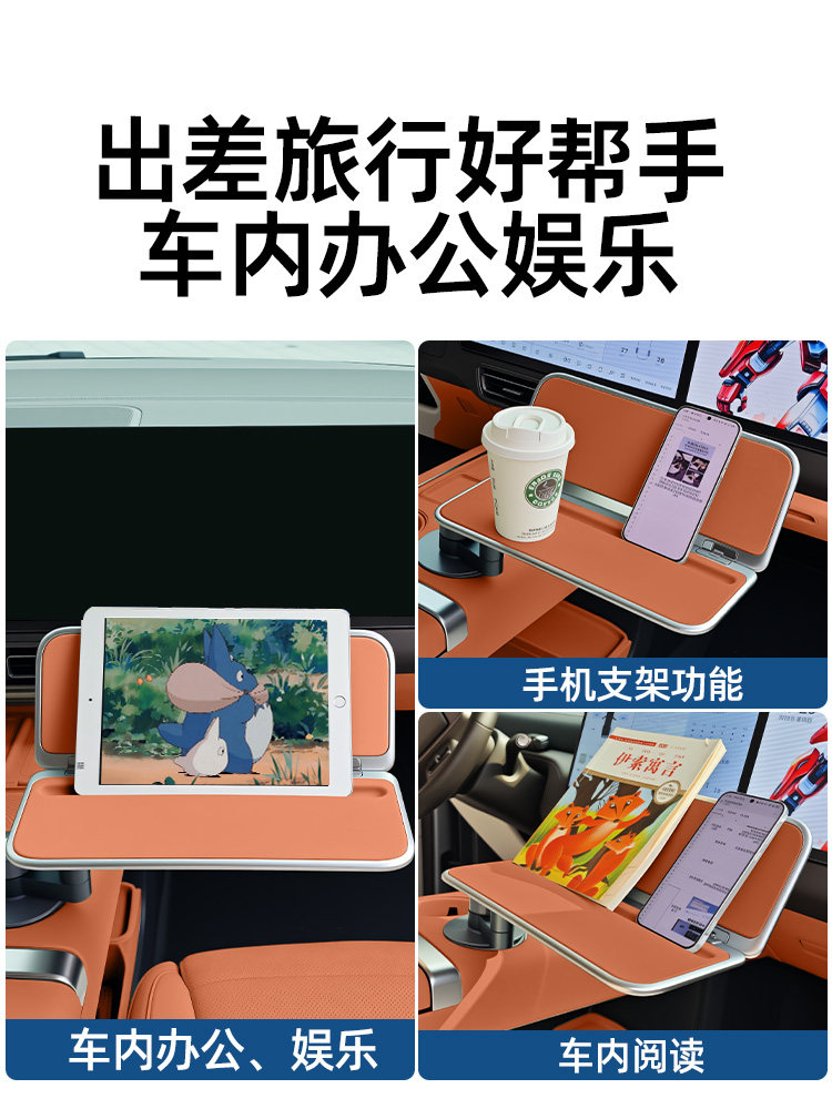 โต๊ะเล็กสำหรับคอนโซลกลาง พร้อม - Leatherwork Desk บทวิจารณ์และราคา
