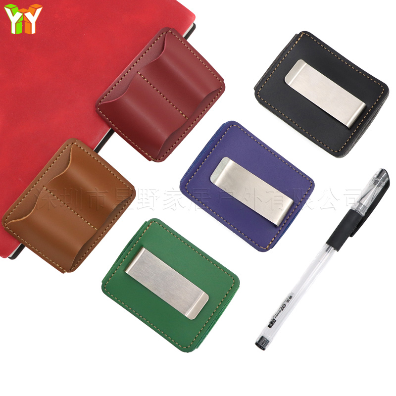 ที่ใส่ปากกาหนัง PU แบบพกพา คลิ - Leather Work Notepad บทวิจารณ์และราคา