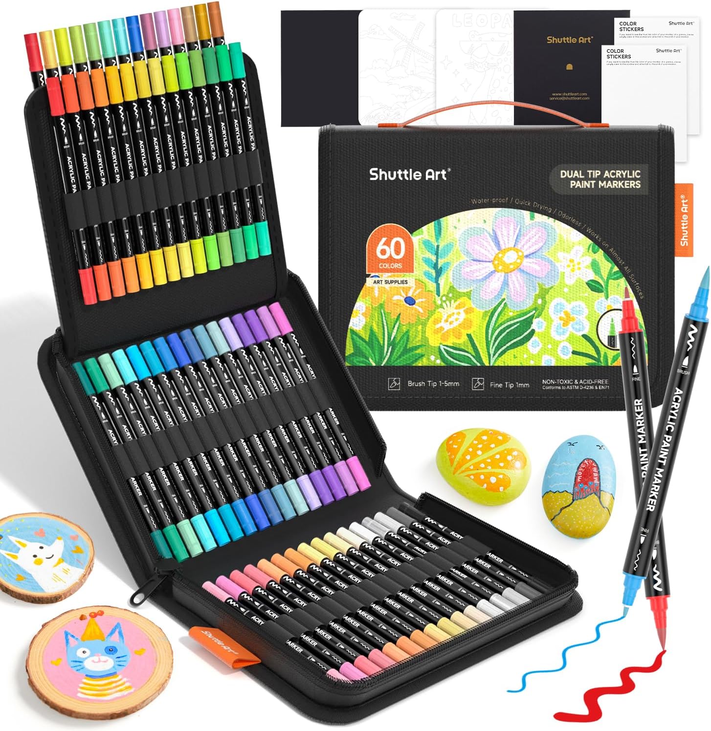 ปากกาอะคริลิคสองหัว Shuttle Ar - Copic Marker Classic บทวิจารณ์และราคา