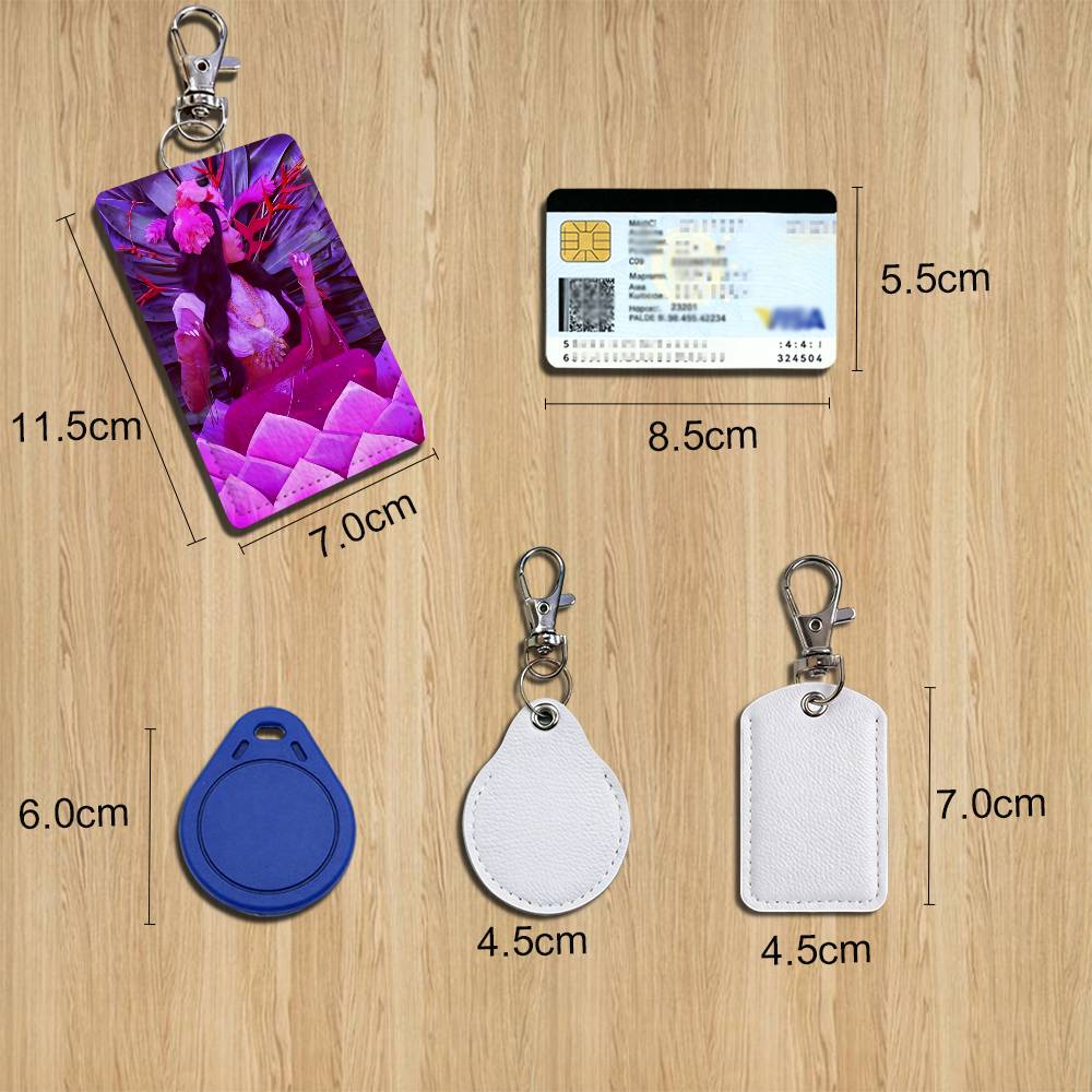 ที่ใส่บัตรรูป Doja Cat สีแดงสุ - Leather Work Leather บทวิจารณ์และราคา