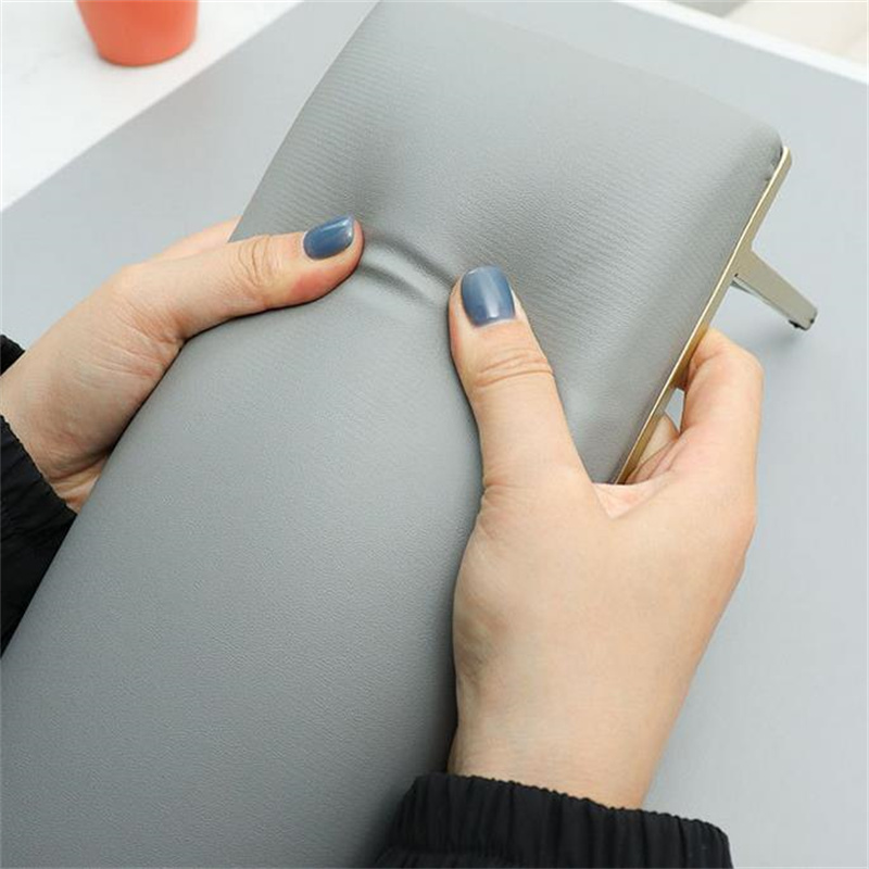 หมอนรองมือทำเล็บลายหินอ่อนหนัง - Leatherwork Desk บทวิจารณ์และราคา