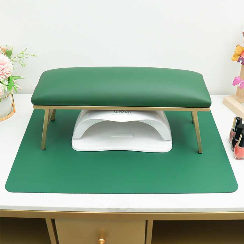 หมอนรองมือทำเล็บลายหินอ่อนหนัง - Leatherwork Desk บทวิจารณ์และราคา
