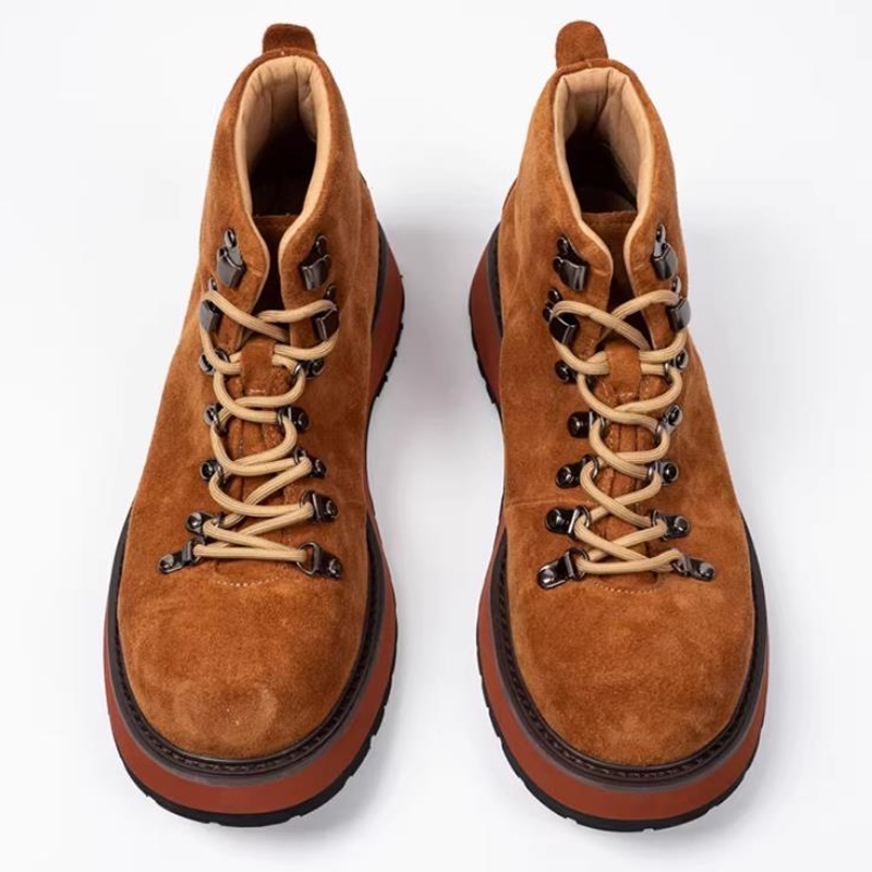 รองเท้าบูทข้อเท้าหนังแท้พื้นหน - Vintage Leatherwork บทวิจารณ์และราคา