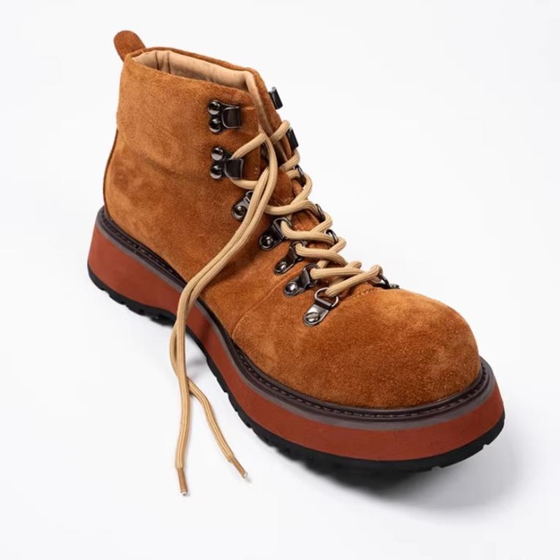 รองเท้าบูทข้อเท้าหนังแท้พื้นหน - Vintage Leatherwork บทวิจารณ์และราคา