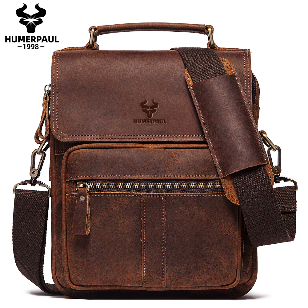 HUMERPAUL ของแท้หนังผู้ชายกระเ - Vintage Leatherwork บทวิจารณ์และราคา