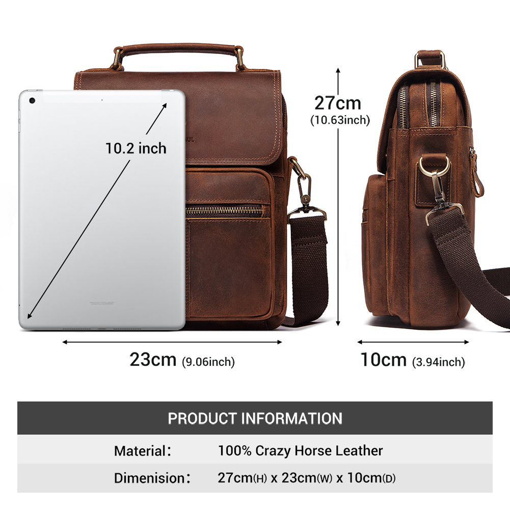 HUMERPAUL ของแท้หนังผู้ชายกระเ - Vintage Leatherwork บทวิจารณ์และราคา
