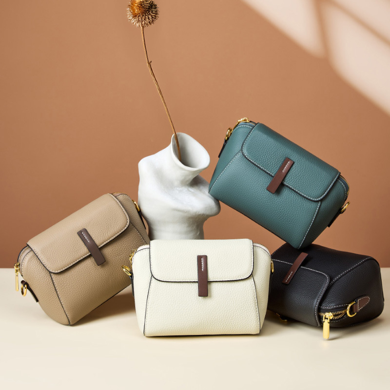 กระเป๋าถือสะพายไหล่ผู้หญิงแบรน - Vintage Leatherwork บทวิจารณ์และราคา