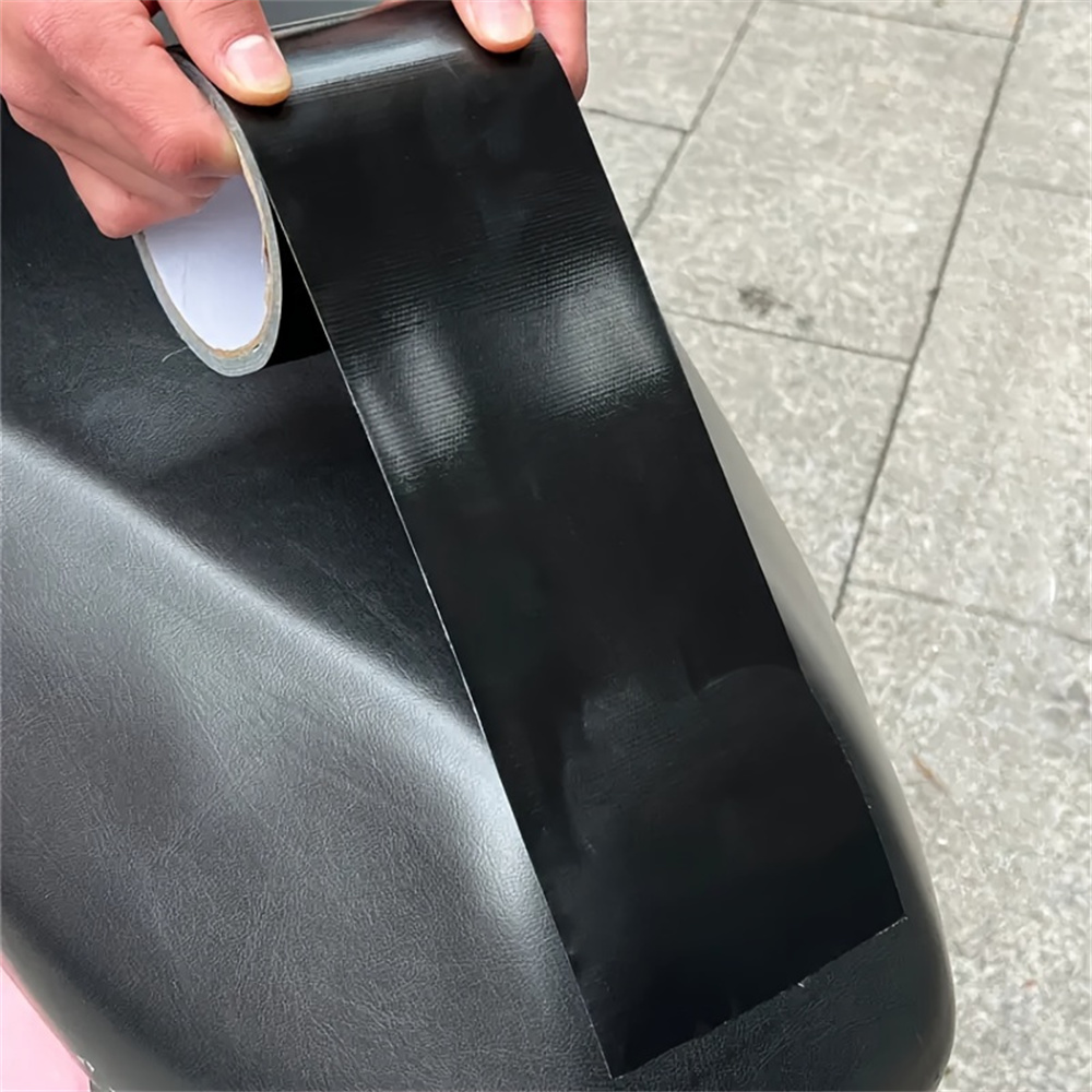 1 ม้วนสีดํา Self กาวหนังเทปซ่อ - Contact Cement Leather บทวิจารณ์และราคา