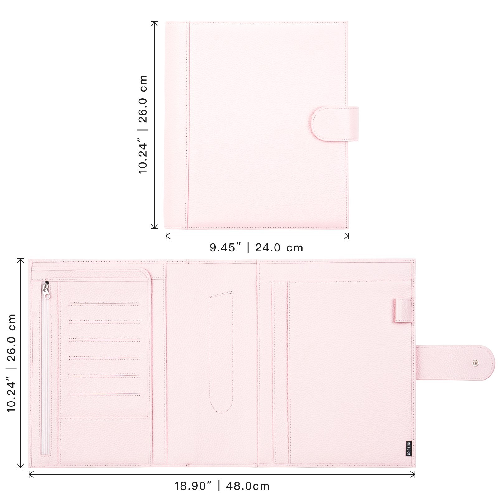 ปกสมุดแพลนเนอร์หนังแท้ Moterm  - Leather Work Notepad บทวิจารณ์และราคา