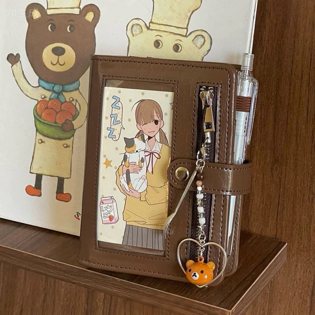 สมุดโน้ตแบบหลวมปกหนังสีน้ำตาลส - Leather Work Notepad บทวิจารณ์และราคา