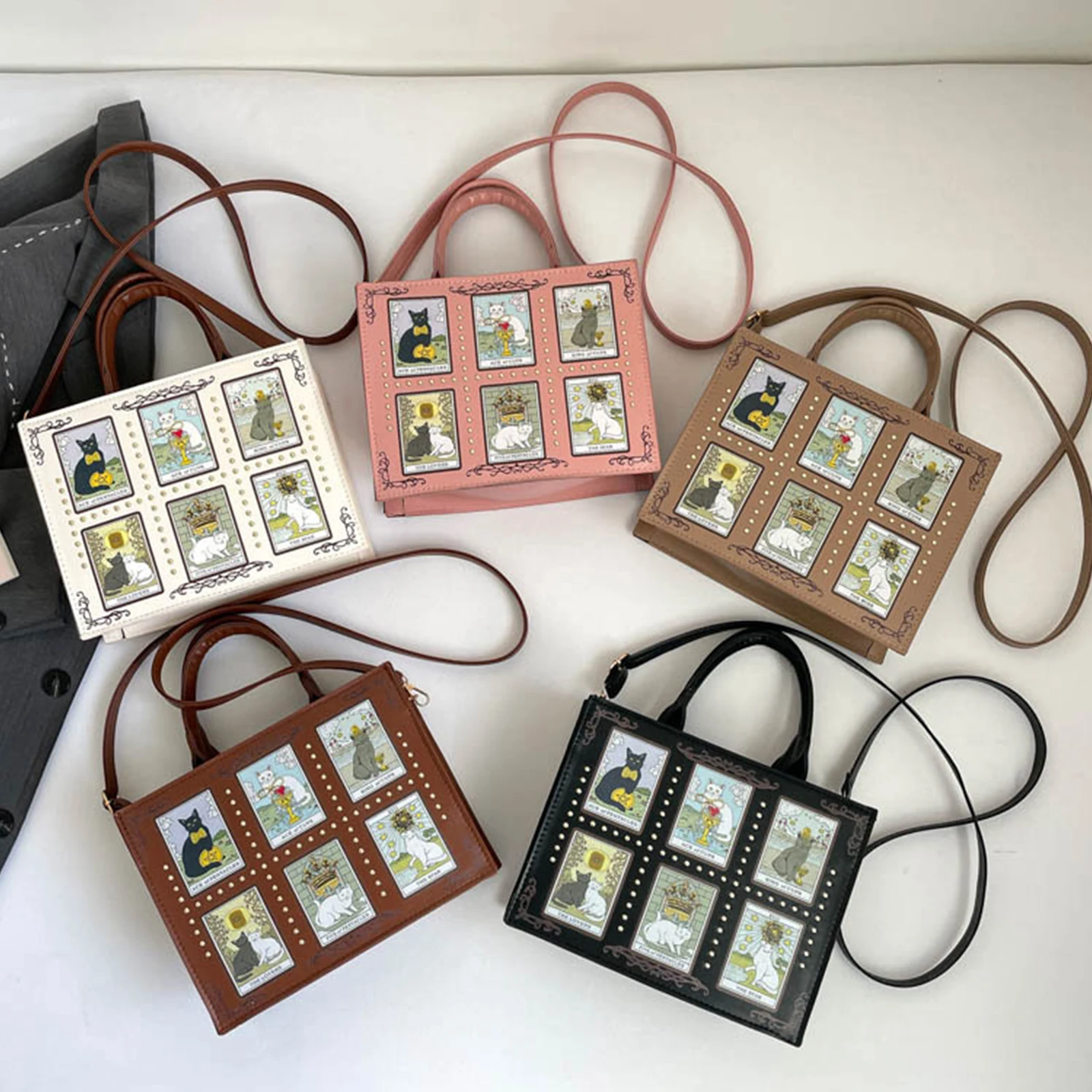กระเป๋าโท้ทลายแมวสำหรับผู้หญิง - Leatherwork Wallet บทวิจารณ์และราคา