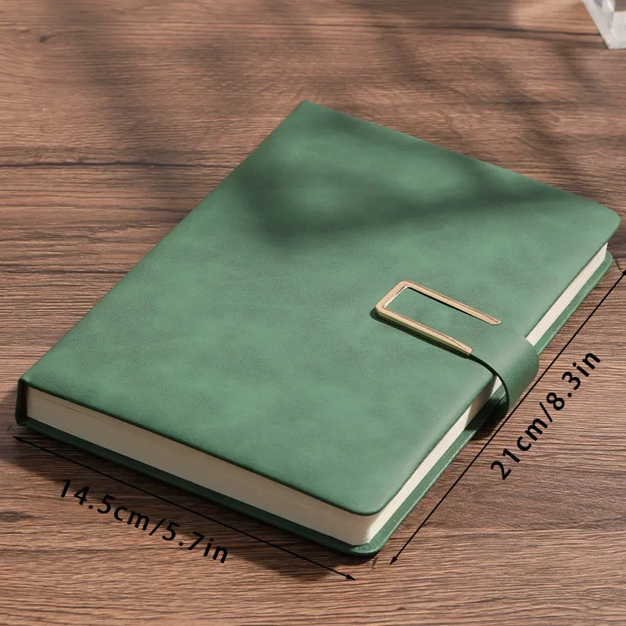 สมุดบันทึกหนัง A5 ปกอ่อนสไตล์ว - Leather Work Notepad บทวิจารณ์และราคา